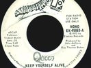 Rare 1973 QUEEN MONO PROMO KEEP YOURSELF ALIVE *LISTEN*