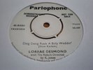45 LORRAE DESMOND Rock A Billy Wedding UK orig. demo