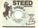 ANDY KIM PROMO 45 RECORD - BABY, I LOVE YOU