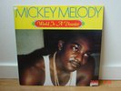 MIKEY MELODY - WORLD IS A DISASTER LP 80S DIGI LISTEN