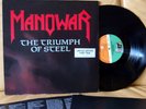 MANOWAR. THE TRIUMPH OF STEEL. 2LP Limited Edition