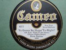 rare CAMEO 78 Record Foxtrot 8277 - 10