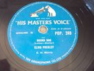 ELVIS PRESLEY - HOUND DOG - DON'T BE CRUEL - 78 RPM HMV