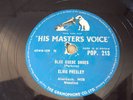ELVIS PRESLEY - BLUE SUEDE SHOES TUTTI FRUTTI - 78 RPM