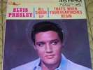 Elvis Gold Standard ALL SHOOK UP 45 w/ Picture Sleeve
