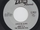 Rare GARAGE PUNK Jimmy C and Cchelsea Five Zero 45 m-