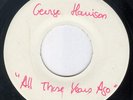 THE BEATLES  –  Rare TEST PRESS  -  George Harrison