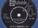 Marvin Gaye - You're A Wonderful One, UK  SS 284