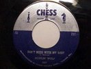 GREAT BLUES 45 1ST #1607 SILVER TOP CHESS HOWLIN' WOLF