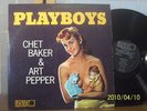 CHET BAKER  ART PEPPER LP PLAYBOYS WORLD PACIFIC DG NM
