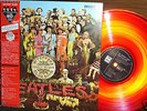BEATLES Sgt Pepper MONO RED VINYL Japan only w/obi