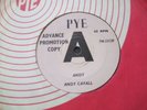 Andy Cavall - Andy 1963 UK 45 DEMO RGM/JOE MEEK
