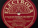 78RPM MARLENE DIETRICH ICH BIN VON KOPF BIS FUSS AUF ..