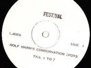 ROLF HARRIS CONSERVATION SPOTS/ PROMO FEST.RADIO ADVERT