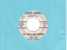 TINY TIM & TORNADOES Teen's Choice 8 rockabilly 45 RARE