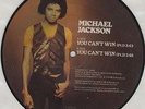 MICHAEL JACKSON  RARE 1978 PICTURE DISC YOU CANT WIN