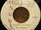 REGGAE 45 THE WAILERS Simmer Down COXSONE Records