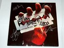 JUDAS PRIEST-British Steel LP + Autogramme, signed, RAR