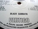 Black Sabbath Debut Vertigo swirl 1st UK Top audio