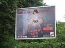 mylene farmer affiche concert 5 m sur 4 m tres  rare