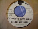 CHERYL WILLIAMS-I'M YOUR FOOL/EVERYBODY'S HAPPY B PROMO