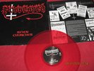 POSSESSED seven churches RED LP limited 666 death venom