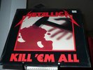 METALLICA KILL 'EM ALL orig MEGAFORCE RARE 1st SIS