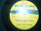 BLUE LAKE label 78 RPM Little Willie Foster