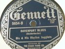 46) 78 RPM BIX & HIS RHYTHM JUGGLERS GENNETT 5654