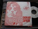 ALICE COOPER HELLO HOORAY promo rare white Spanish 7
