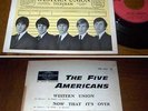 RARE French EP 45t BIEM (7') THE FIVE AMERICANS (1967)