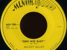 MICKEY GILLEY Ooh Wee Baby rare TX ROCKABILLY 45 hear