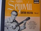 Andres Segovia Guitar Recital Decca 78 Set V2 4 Records
