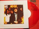 AC/DC RARE LP LIVE FRESNO 79 RED VINYL limited edition