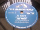 ELVIS PRESLEY ALL SHOOK UP RARE 78 RPM RECORD