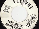 NORTHERN SOUL 45 RPM - GEORGE FREEMAN on VALIANT RECORD