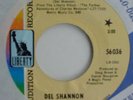 DEL SHANNON Gemini DJ Promo 45 Liberty 56036 1968 NM