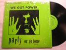 WE GOT POWER LP rare punk comp MYSTIC RECORDS kbd NM