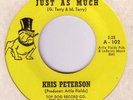 KRIS PETERSON: JUST AS MUCH (TOP DOG) NORTHERN