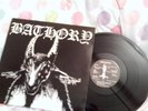 bathory s/t first album LP black mark swedish w/insert