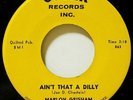 very Rare Rockabilly 45 MARLON GRISHAM on COVER 