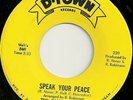 Fabulous Peps - Speak your peace - D-TOWN