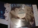 Madonna rare clear vinyl Hong Kong LP True Blue