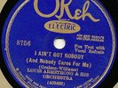LOUIS ARMSTRONG OKEH 8756 JAZZ 78 RPM E