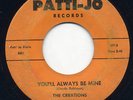 LISTEN-Very Rare Doo Wop 45-The Creations-You'll Always