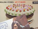 ROLLING STONES LET IT BLEED DECCA LP RECORD WITH POSTER