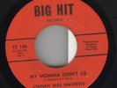 JOHNNY MAE MATHEWS My Momma FUNK 45 Soul MINT- *** HEAR