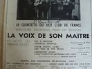 RARE  AUTOGRAPHE DE DJANGO REINHARDT