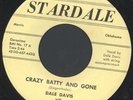 rare Rockabilly 45 DALE DAVIS crazy batty and gone Hear