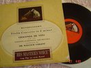 HMV BLP 1008 GIOCONDA DE VITO PLAYS MENDELSSOHN SARGENT